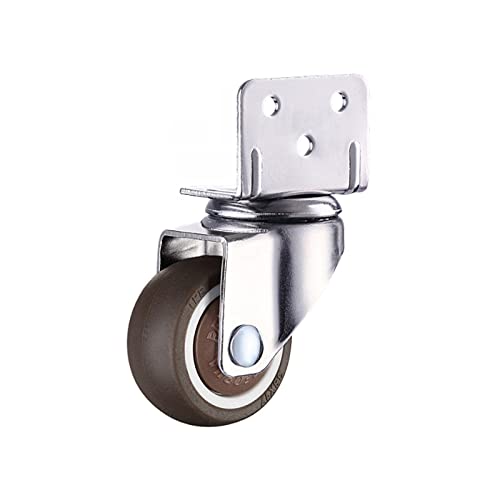 Ruedas de mueble para mover mesitas y soportes sin ruido en el salón o dormitorio 4 piezas 3