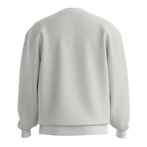 HUGO Men's Script Stack Logo Crewneck Sweatshirt4