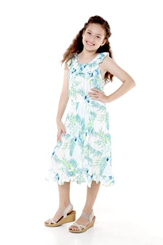 Image of Hawaii Hangover Family Matching Hawaiian Clothes, Orchid Breeze White | Family matching Hawaiian outfits, Orchid Breeze White, lightweight rayon, machine washable, tropical floral print, luaus