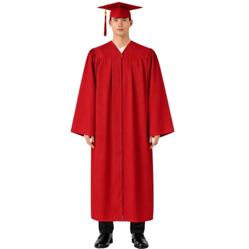 Image of Raj Costume Convocation Dress Graduation Gown and Cap Set for Kids & Adults Convocation Dress Academic Degree Ceremony Robe for School College Graduation Day Matte Polyester Pleated Convocation Gown