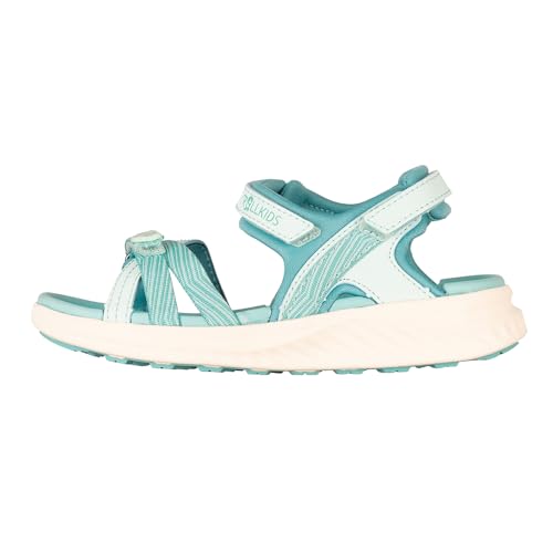 Trollkids Girls Preikestolen Sandal XT 34, aqua haze