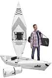 Tucktec 10' PRO Foldable Kayaks - Full Size White Folding Kayak - Portable Kayak for Adults - Made...