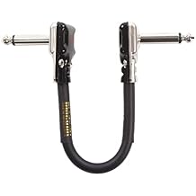 Mogami Gold Instrument PRR 0.5 Pancake Right Angle to Right Angle Pedal Cable - 6 inch