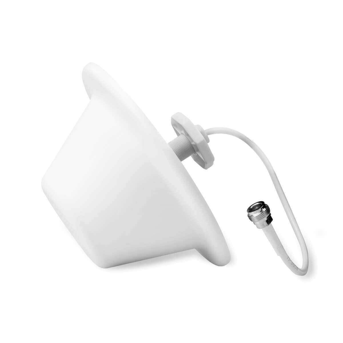AIO5 Omni-Directional Indoor 5dBi Dome Deckenantenne 3G/4G/GSM/LTE Hochleistungs-Breitbandantenne mit N-Buchse für Handy Mobile Signal Booster Router Gateway 698 bis 2700 MHz