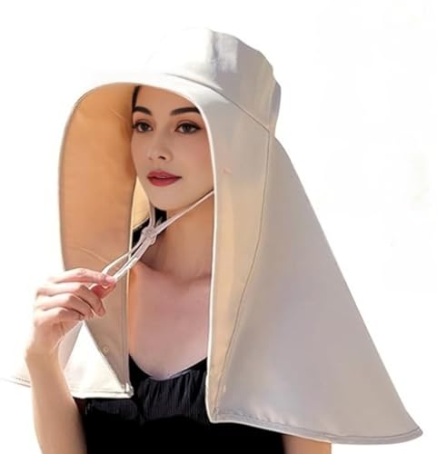 Sombrero para mujer con ala ancha y protección solar miniatura 1