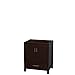 Wyndham Collection Sheffield 30 inch Single Bathroom Vanity in Espresso, No Countertop, No Sink, and No Mirror