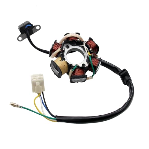 Image of PRO BAT ATV Quad Go Kart Magneto Stator 6 Coils 5 Wires for 50cc 70cc 90cc 110cc 125cc ATV Dirt Bike Go Kart Mini-Choppers Motorcycle