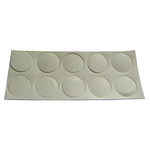 Tapa Furo para Móveis Adesivo 20 Peças Branco