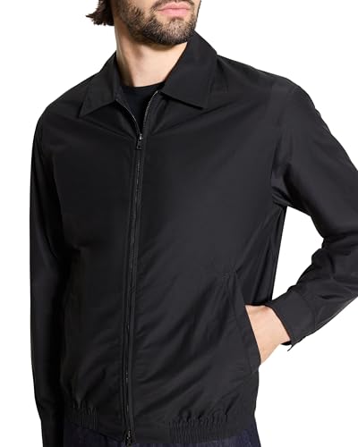 Theory Men's Zip Blouson Jacket in Soft Lawn4