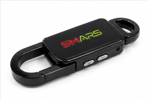 Smars Black Voice Recorder Keychain, Audio Recording Device, Rechargeable, Dictaphone for Lectures Meetings Interviews (8GB Inbuilt Storage)-image-21