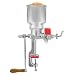 Victoria Commercial Grade Manual Grain Grinder with High Hopper - Table Clamp Hand Corn Mill, Cast Iron
