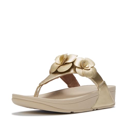 Image of FitFlop Lulu Flower Toe-post Sandals