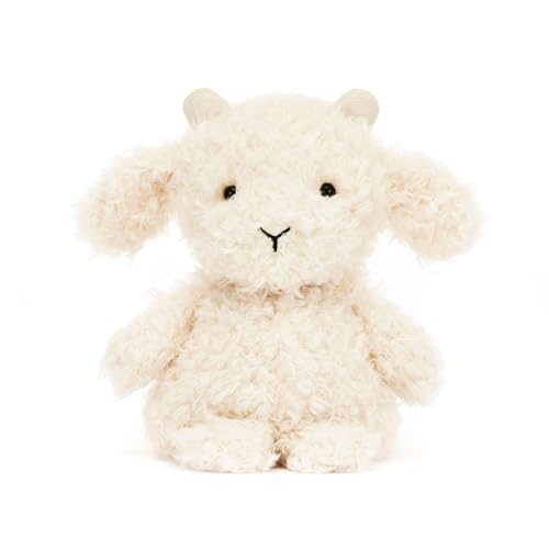 Image of Jellycat Little Goat Stuffed Animal, 7 inches | Farmyard Plush Toy | Classic Children's Gift