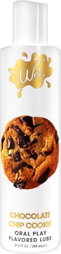 Image of Wet Chocolate Chip Cookie Edible Lube, Condom Safe, Sugar-Free, 9 fl oz