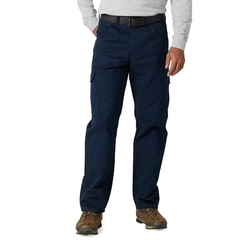 Wrangler Men's Multi-Pocket Workwear Cargo Pant, Relaxed Fit (Multile Colors Availiable)