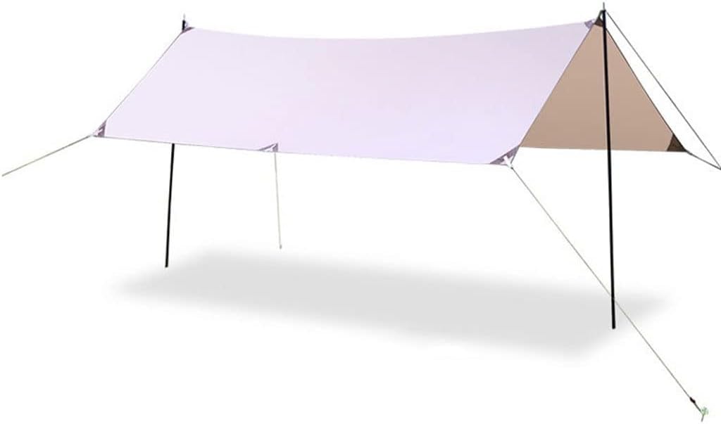 Tent Tarp Camping Tarps Lightweight Waterproof Rectangle Shelter Outdoor Tent Awning Canopy Tent Tarp (Size : 3 * 2.92m)
