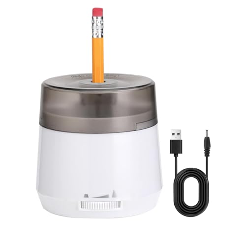 Taille-crayon électrique alimenté par batterie à réservoir amovible