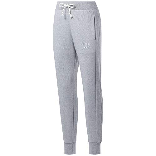 Pantalon femme Reebok avec taille élastique ajustable et tissu respirant L