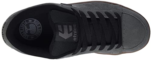 Etnies Men's Kingpin Skateboarding Shoe, Women 2 Skate, Grey/Black/Gum, 8 #TOP4