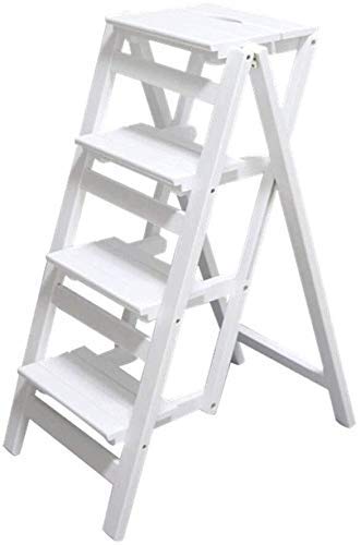 Tabouret à pas portable pour bibliothèque et étagères hautes - 2