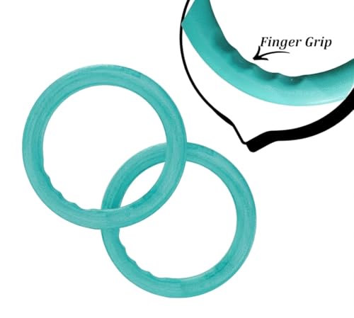 Image of Gymnastic ABS Rings with Heavy Duty Adjustable Strap Capacity with 14.5ft Adjustable Buckle Straps for Cross Fitness Functional Training for Home Gym Full Body Workout