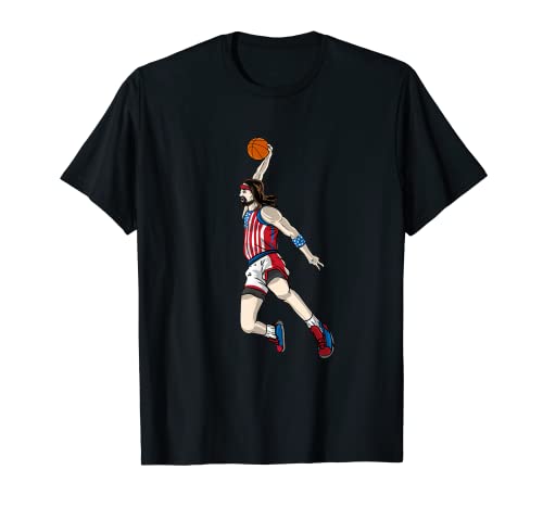 Camiseta de baloncesto Jesús Regalo Hombres Mujeres Niños - Slam Dunk Peace Camiseta