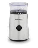 Morphy Richards Electric Coffee Grinder, One Touch Control, 60g Bean Capacity, Spice & Herbs, Removable Grind Cup, Stainless Steel Body & Chopping Blade 150W, 210252