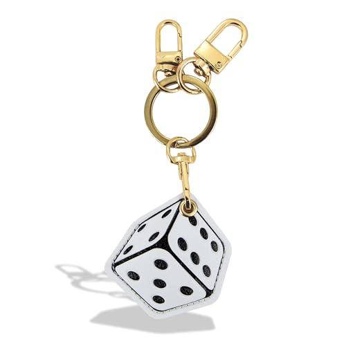 Image of Sonix Keychain Case Compatible with Apple AirTag | Protective Cover Keychain for AirTags | Dice