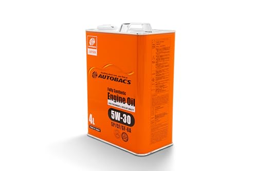 Aceite de motor sintético AUTOBACS 5W-30 4 litros miniatura 3