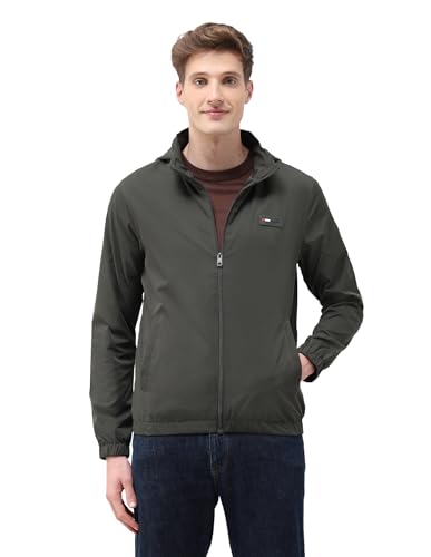 Image of U.S.Polo Association Men's Regular Fit Solid Packable Hood Jacket