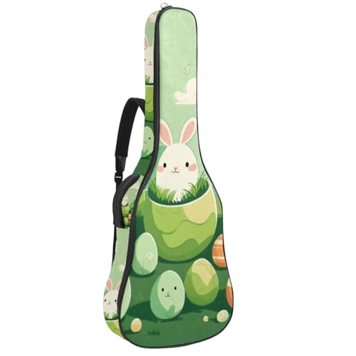 Housse guitare acoustique étanche avec poches et couche de protection