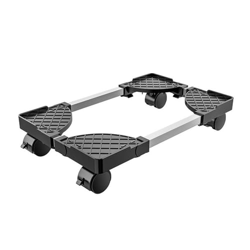 Soporte móvil para CPU con ruedas giratorias bloqueables, base refrigerada ajustable para torre de PC, chasis y soporte miniatura 1