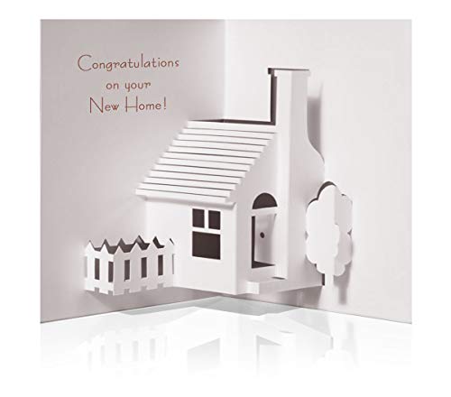 Hilltop Studios Home Sweet Home Housewarming Deluxe Real Estate Thank You Cards - Made in the USA -10 Pack