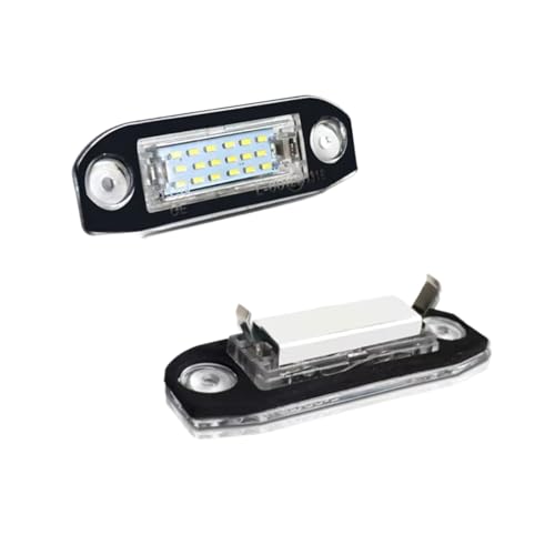 Lámpara de matrícula impermeable para Volvo V50 S40 y XC90 recambios