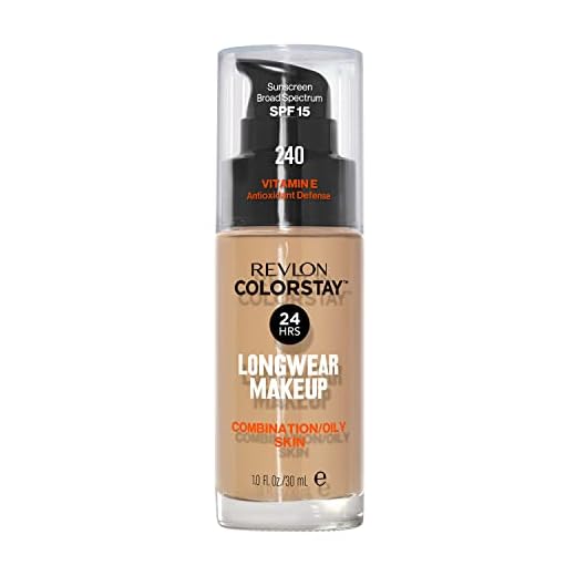 Revlon Colorstay Longwear Makeup Combo/Oily, 240 Medium Beige, 1 fl oz