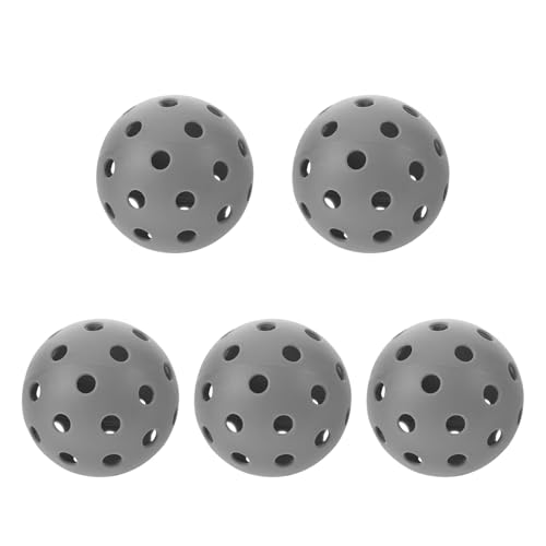 Pelotas de pickleball de 74 mm con 40 orificios para un vuelo estable en prácticas de exterior