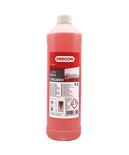 Oregon Desengrasante Líquido Biodegradable MX-14 para Talleres, Limpiador Universal No Tóxico para Ropa, Herramientas y Maquinaria, Elimina Aceite, Suciedad, Grasa y Pintura, 1 Litro (O91-9060)