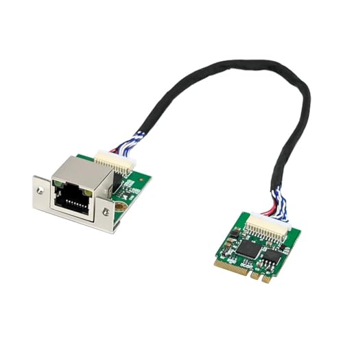 Tarjeta de Red Industrial Control Server M.2 A+ E 2.5GbE I226-V Adaptador Ethernet Multi-Gig 2.5G/1G/100M NGFF 2230 miniatura 5