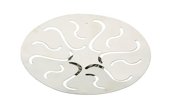Image of Chapati Jali for Gas Stove, Phulka & Paratha Roaster, Rust-Proof Food Grade Steel Roti Maker Net Durable Kitchen Tawa Accessory (CHAPATI BASKET NO. 9 LOTUS)