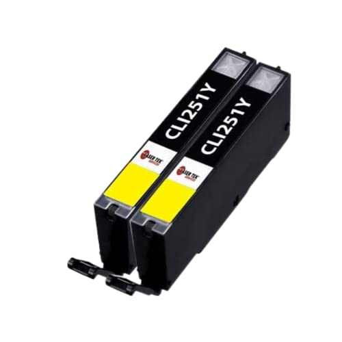 Laser Tek Services Compatible Canon Pgi-250 Cli-251 High Yield Ink Cartridge Replacement For Canon Pixma Mg5420 Mg6320, Mx922 Printers (Pigment Black, Black, Cyan, Magenta, Yellow, 10 Pack) #TOP5