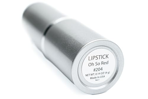 Image of Pure Ziva Oh So Red! Vibrant Vogue Marylin Monroe Red Lipstick Creamy Color Moisturizing Paraben Free, No Animal Testing & Cruelty Free Lip Makeup Color