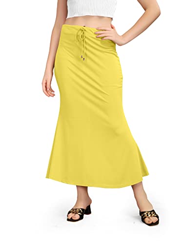 Image of Lycra Saree Shapewear Petticoat for Women, Shapers for Women's Sarees Fish Cut Shapewear