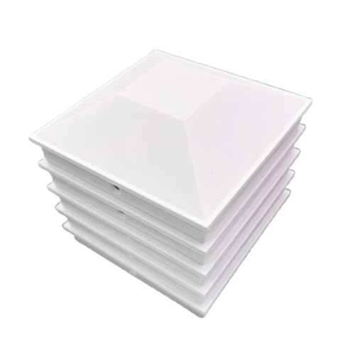 Tapas para postes de 4x4 pulgadas con acabado decorativo prémium para patio 7