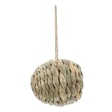 Espace de repos isolé : peut être placé dans une cage ou une pièce, offrant un espace privé où votre hamster peut se reposer et se sentir à l’aise, cachette pour lapin, abri en herbe naturelle