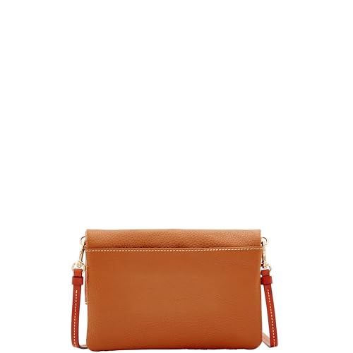 Image of Dooney & Bourke Women's Foldover Zip Crossbody, Small Handbag with Strap