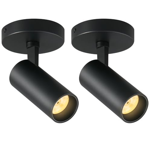 Black Led Ceiling Spot Lights 5CCT Selectable Dimmable led Spot L...