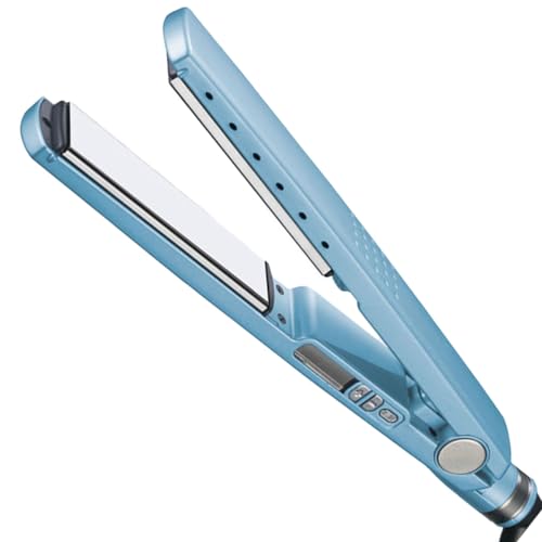 Prancha de Cabelo Profissional Bivolt Nano Titanium, Azul, 450-480°F Chapinha de Cabelo Bivolt Pro