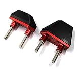 Les curseurs de cadre aident à protéger le cadre, les carters moteur et la carrosserie/les carénages.