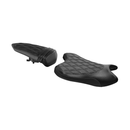 Sièges moto conducteur passager YZF R6 2006 2007 selle double noire - 5