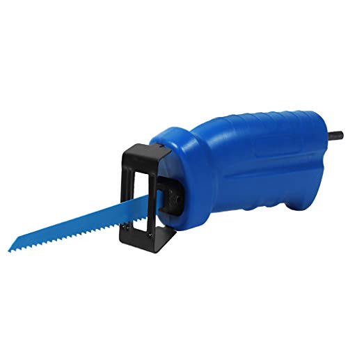 Säbelsägenadapter Tragbarer Adaptersatz Bohrmaschine in Säge wechseln Säbelsägebohrgerät Inbusschlüssel Sägeblätter Hubsägeset für Elektrische